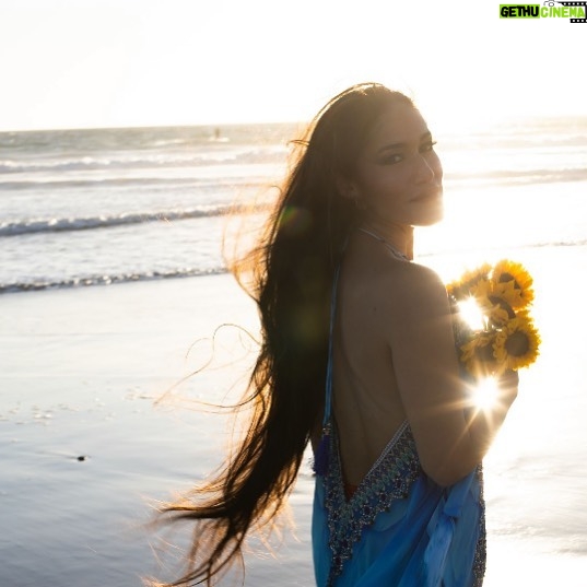 Q'orianka Kilcher Instagram - When the world told the caterpillar its life was over, the butterfly objected, “My life has just begun.” So grateful for another year around the sun🌻🙏🏽🦋. | 📸 by @joshuashultz