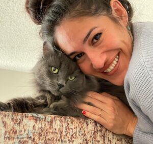 Q'orianka Kilcher Instagram - Fur baby appreciation post! Because why not?!😸 “In ancient times cats were worshipped as gods; they have not forgotten this.” 👑😹#furbaby