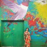 Q'orianka Kilcher Instagram - “Love is composed of a single soul inhabiting two bodies.” ― Aristotle ✨🌼 #hummingbird #art #happyplace #lifeimitatesart Gallup, N.M.