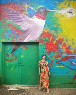Q'orianka Kilcher Instagram - “Love is composed of a single soul inhabiting two bodies.” ― Aristotle ✨🌼 #hummingbird #art #happyplace #lifeimitatesart