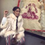 Q’orianka Kilcher Instagram – We are still here!🙌🏽✊🏽 #occupyalcatraz #history #wearestillhere #indigenous #drunkhistory Alcatraz, San Francisco Bay