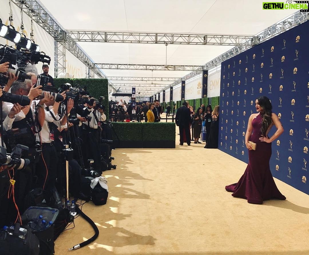Q'orianka Kilcher Instagram - 💜emmys!!🌸 @mikafowlerxx @stylelvr @anthonymerante @personapr @grantrobertsfit so thankful 😊 #emmys2018 #thealienist