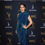 Q’orianka Kilcher Instagram – Thank you to @sagaftra for inviting me to 6th annual Dynamic and Diverse Emmy Celebration last night! #emmys #thealienist #diversity #inclusion #sagaftra 👗@stylelvr hairstyle @mikafowlerxx makeup @antonmakeup