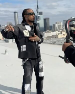 Quavo Instagram - Bac on that 4 the paper ⚠️🤝🏾 HIMOTHY!!