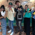 RAY Instagram - DJ FUKUさん主催の毎回ダンサーさん達とコラボするアイスク🍨 踊られへん俺からするとダンサーさん達にはほんまrespect🙏 刺激的な1日 ありがとうございました @dj_fuku #アイスク #SINGER_RAY #REGGAE #DANCER