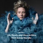 Róisín Murphy Instagram – Wonderful in-depth interview, @philipsherburne spent the whole day with us in Ibiza. Get up close @pitchfork 🌀
“In the dining room stand two six-foot speaker stacks that look like something out of Doctor Who, purchased years ago off “some dodgy Italians” in London. A triptych of vintage posters by Sheffield’s Designers Republic—masterminds of the rave era’s cybernetic aesthetic—testifies to her youth in the UK’s dynamic club scene in the early 1990s.” LINK IN STORIES

Picture @nikpatestudio 
Styling @grahamcruzstylist 
Clothes @yuimanakazato 
Hair @eamonnhughes 
Make up @lillikellymakeup 

#roisinmurphy #pitchfork