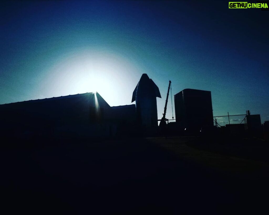 RJ Mitte Instagram - SpaceX South Texas Build Site