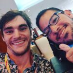 RJ Mitte Instagram - Check out my partner @moyorz87 and I in the pro/am event at the fortnite world cup today. Streaming live at 4pm EST! Arthur Ashe Stadium