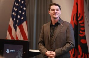 RJ Mitte Instagram - “America Week is not only celebrating and sharing our culture, but also highlighting the positive impact a diverse and inclusive society brings to a democracy.” 

Thank you @usembassytirana for inviting me to celebrate National Activism Day & America Week. It was an amazing opportunity to be apart of such an impactful week of activism, philanthropy & disability awareness. It was an honor to talk to the Albanian people on topics I feel so passionate about. Thank you, @erionveliaj for the amazing honor of the key to Tirana & the opportunity to help inspire the leaders of your community & the future leaders of your communities. We had an amazing time learning about the history, culture & strength of the Albanian people.