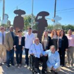 RJ Mitte Instagram - Such a beautiful day to unveil this amazing piece of art made by the talented @adanparedes11 what an honor it is to be able to bring his creation to Brownsville in the new Buena Vida arts & cultural park inside the @mitteculturaldistrict Thank you to the community for making it all possible! Mitte Cultural District