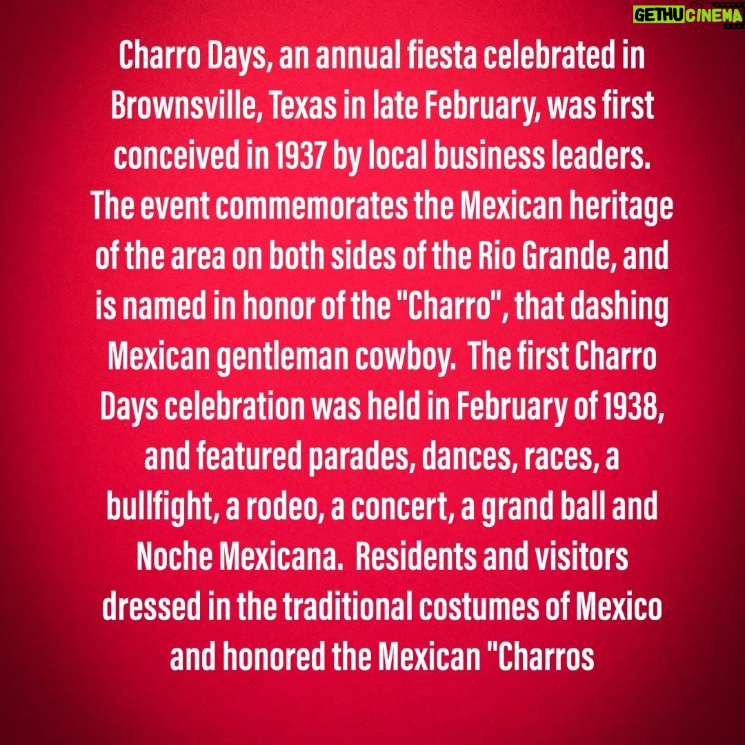RJ Mitte - 7.9K Likes - Over the weekend I had the pleasure to be the honorary parade Marshall for charro days fiesta what a pleasure to be part of such a amazing cultural experience that unites the United States and Mexico together where we can come and celebrate culture with family an friends I highly recommend if you get the opportunity and find yourself in South Texas next February come join the festivities it will be a week to remember!!!