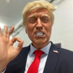 Raúl Pérez Instagram - Si le chupas la cara a Donald Trump sabe a Risketos. Lo pudimos comprobar anoche en @elintermedio Make caracterizaciones great again!! @sanchezfernandezelisabeth 🙌🏻👏🏻👏🏻❤️