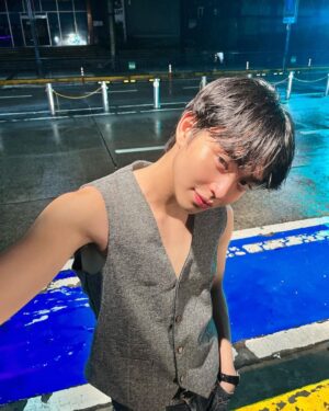 Rabin Angeles Instagram - Bts | @migovalid music video🪩🕺