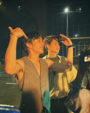 Rabin Angeles Instagram - Bts | @migovalid music video🪩🕺