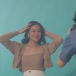 Rabin Angeles Instagram - Bts from my first music video “scarlet” by @bellezamarielle starring @rikkialivio & 🙋‍♂️