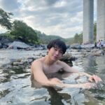 Rabin Angeles Instagram - The day i loved youuu ep2 is coming out later at 6pm on Regal Entertainment YouTube channel are you team bad boy or team bestfriend? #TDILYTheDayWeDanced #TDILY #TheDayILovedYou Palakol River, Floridablanca, Pampanga