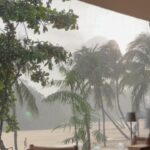 Race Wong Instagram - Love the vibe of the new @blukouzina at Sentosa’s Palawan beach. Weather was perfect until it rained and still I enjoyed watching my kids play in the rain. A refreshing experience from our city living. . . . #interiors #hotspot #trending @thedreamrproject