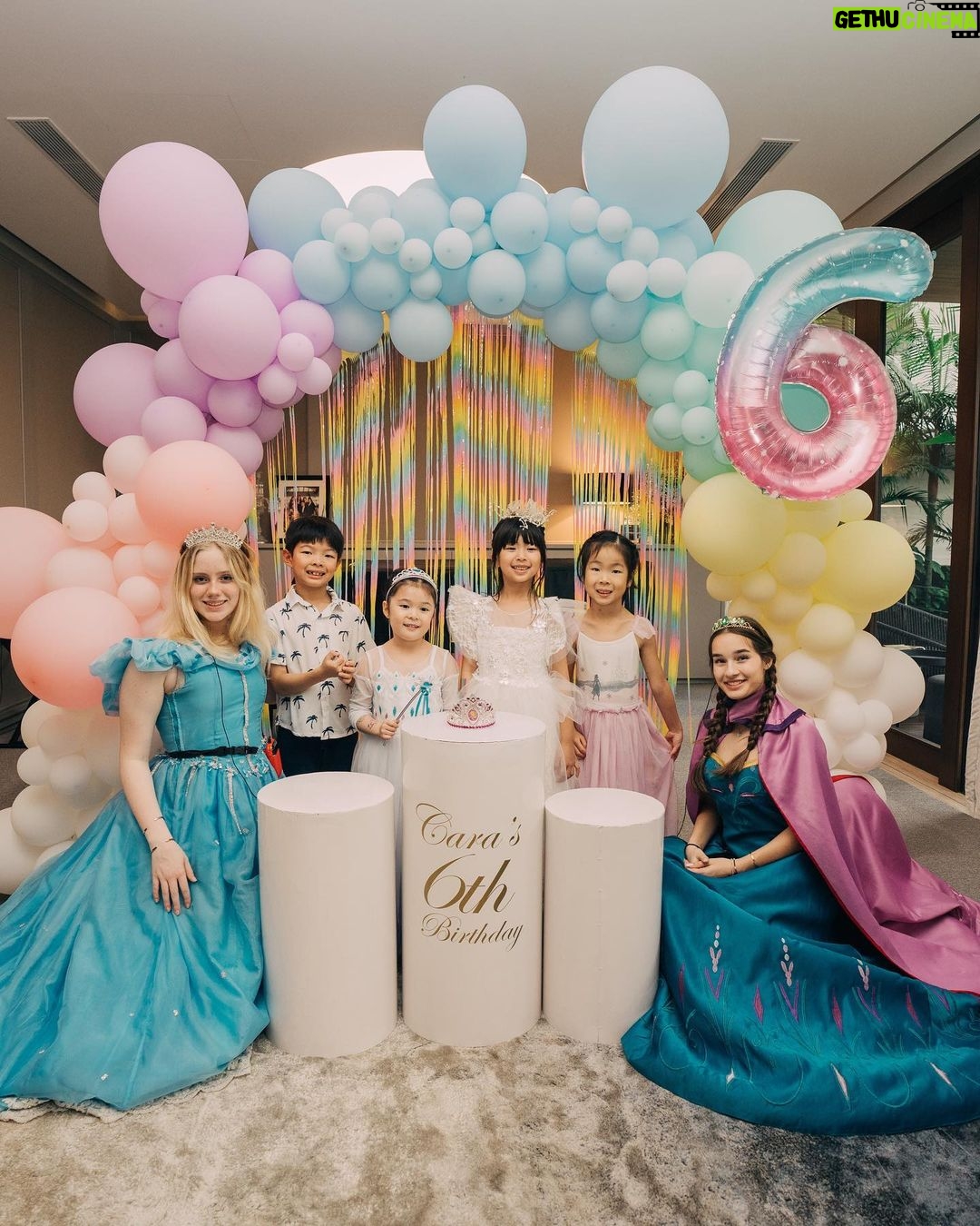 Race Wong Instagram - Happy 6th Birthday to my sweet Cara. 😘😘😘😘😘