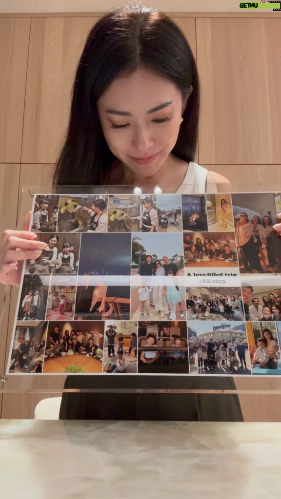 Race Wong Instagram - I feel like a teenager again receiving a framed photo collage from my sweetest friend. Adults don’t do this anymore! I can’t even put together my wedding photo album 🫣. Thank you @chloetong for the precious friendship and these beautiful moments spent together 🥰. Tag your friends who have touched your heart! Yeah #hk2023 #friendship @jasminechong___ @makatpost @anthonytanpy @rosannewong @drderekbaram