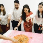 Race Wong Instagram - Happy Monday! We usually do CNY luncheon at restaurants but this year was extra special. One of our marketing teammates Nic decided that he’ll cook and prepare everything. So we got to enjoy a feast of his favourite food. What a special treat! 🧧Thank you Nic for feeding all of us at @ohmyhomesg so well. ❤️ Ohmyhome Buy Sell Rent Property Singapore