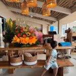 Race Wong Instagram - Love the vibe of the new @blukouzina at Sentosa’s Palawan beach. Weather was perfect until it rained and still I enjoyed watching my kids play in the rain. A refreshing experience from our city living. . . . #interiors #hotspot #trending @thedreamrproject