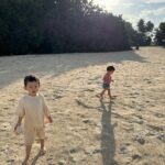 Race Wong Instagram - Love the vibe of the new @blukouzina at Sentosa’s Palawan beach. Weather was perfect until it rained and still I enjoyed watching my kids play in the rain. A refreshing experience from our city living. . . . #interiors #hotspot #trending @thedreamrproject