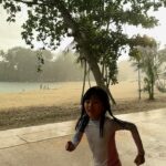 Race Wong Instagram - Love the vibe of the new @blukouzina at Sentosa’s Palawan beach. Weather was perfect until it rained and still I enjoyed watching my kids play in the rain. A refreshing experience from our city living. . . . #interiors #hotspot #trending @thedreamrproject