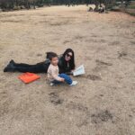 Race Wong Instagram - Summer or winter, I love laying on the grass to enjoy a good book on a lazy afternoon. ☺️ the more we read, the more we know we need to read. And this is the only way to encourage our kids to read too. #familytime #metime