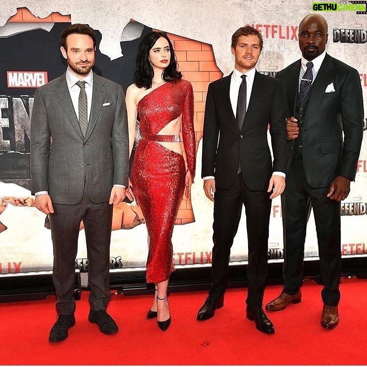 Rachael Taylor Instagram - 🔥🔥🔥🔥 !!!! wish I could have been there last night but I was 🎥 can't wait to see it Aug 18th tho!!!!! #netflix #defend