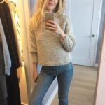 Rachael Taylor Instagram - Omg you guys how good is this sweater/jumper?! Handmade by my multitalented friend @therealkrystenritter all while shooting/writing/kicking ass! ThankUUUU I love itttttt!!!! ❤💃🙌