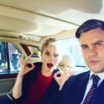 Rachael Taylor Instagram - #ff 🎥this handsome devil @dreamliver = top bloke! Can't wait to be back on Aussie TV! #comingsoon #houseofbond #80s ⚡️⚡️⚡️🇦🇺🇦🇺🇦🇺