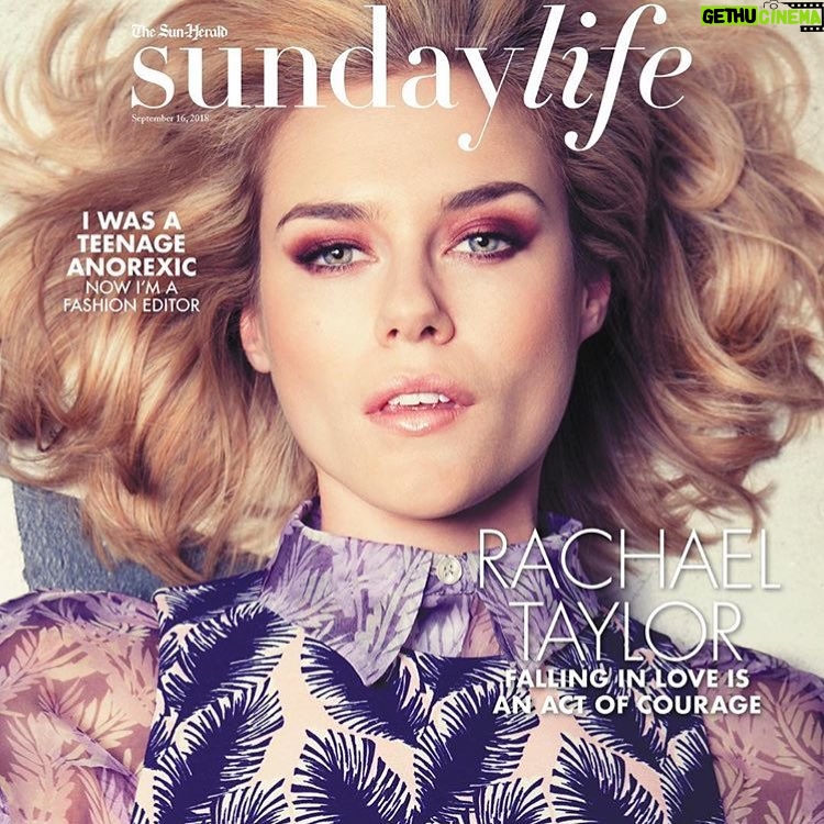 Rachael Taylor Instagram - Thanks for having me @sundaylifemag chatting all things romance, friendship and #ladiesinblack #australianfilm @lumilafilms @sonypicturesaus 🇦🇺 💕👗