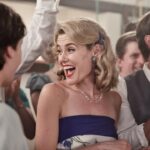 Rachael Taylor Instagram - This is how excited I was to be a part of the Bruce Beresford film ‘Ladies In Black’ premiering in Sydney TONIGHT 🍾!! I wish I could be there but alas 😢so will somebody please kiss @ali_mcgirr @angourierice @celia.massingham @julia.ormond & @realnonihazlehurst for me? And give @rycorr a friendly little pat on the bottom 💕#ladiesinblack #australianfilm #sonypictures