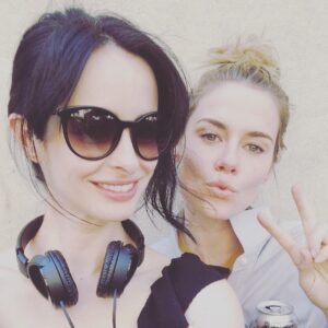 Rachael Taylor Instagram - She is directing and she is beyond CRUSHING it!!!!!!💪💕🎥