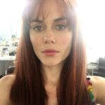 Rachael Taylor Instagram - I secretly think this patsy wig might be a bit fab. Considering becoming a red head IRL💇‍♀️? Thank you @aliciazavarella @hairbender212 @lkmua where would we be without the village? In sweatpants with bed hair and wonky eyeliner probably 💋#jessicajones