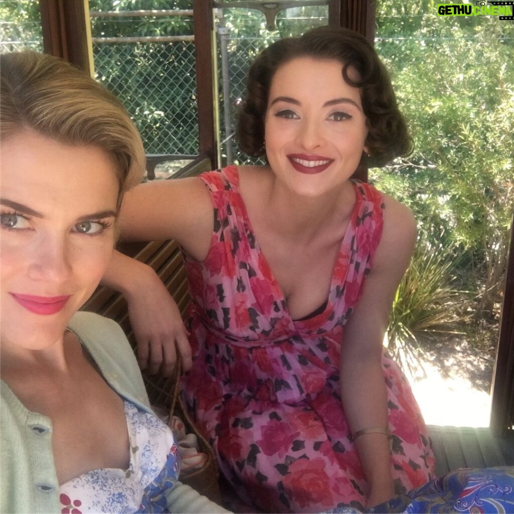Rachael Taylor Instagram - Ladies In Black is still in theaters! My mum and dad saw it and said it was fantastic and there is no way they could be biased at all. Huge shout out to incredible hair and make up by @jenlampheedesigner & @annagray007 and extraordinary costumes by @wendycork So proud of this one 🇦🇺💕