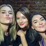 Rachael Taylor Instagram - #ladiesinblack 🎥 reunion last night with these two radiant stunners @celia.massingham @ali_mcgirr (not pictured @rycorr) THERE WAS DANCING🕺 💃 ! Can’t wait to see our film together I reckon it’s a special one 🇦🇺 🇦🇺 🇦🇺