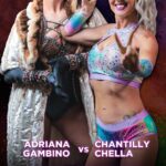 Rachel Kelvington Bostic Instagram - Did you watch this weekends brand new episode of @wowsuperheroes? It’s always a party when @wow_chantilly is in the ring 🥳 #wow #womenofwrestling #prowrestling #unicorn #purplehair #california #losangeles #womenswrestling #mafiosa Los Angeles, California