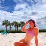Rachel Kelvington Bostic Instagram - My flight home was canceled this morning, so I get a little extra time in the sand ☀️😁 I think I’m ok with this . #flordia #sunshine #tampa #beach #beachbum Clearwater, Florida