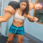 Rachel Kelvington Bostic Instagram - Happy Fitness Friday Fam!!! Remember if your workouts are getting dull, mundane, and just boring, add a little hype too it. Cause real friends don't let their friends workout alone or unHyped right @raystar5 😉💪🏽👌🏽 #fitfam #tgif #fridayfeels #fitfriday #chickswholift #strongstyle #hypewoman #womenempowerment #gains #fitness #makegainsnotexcuses