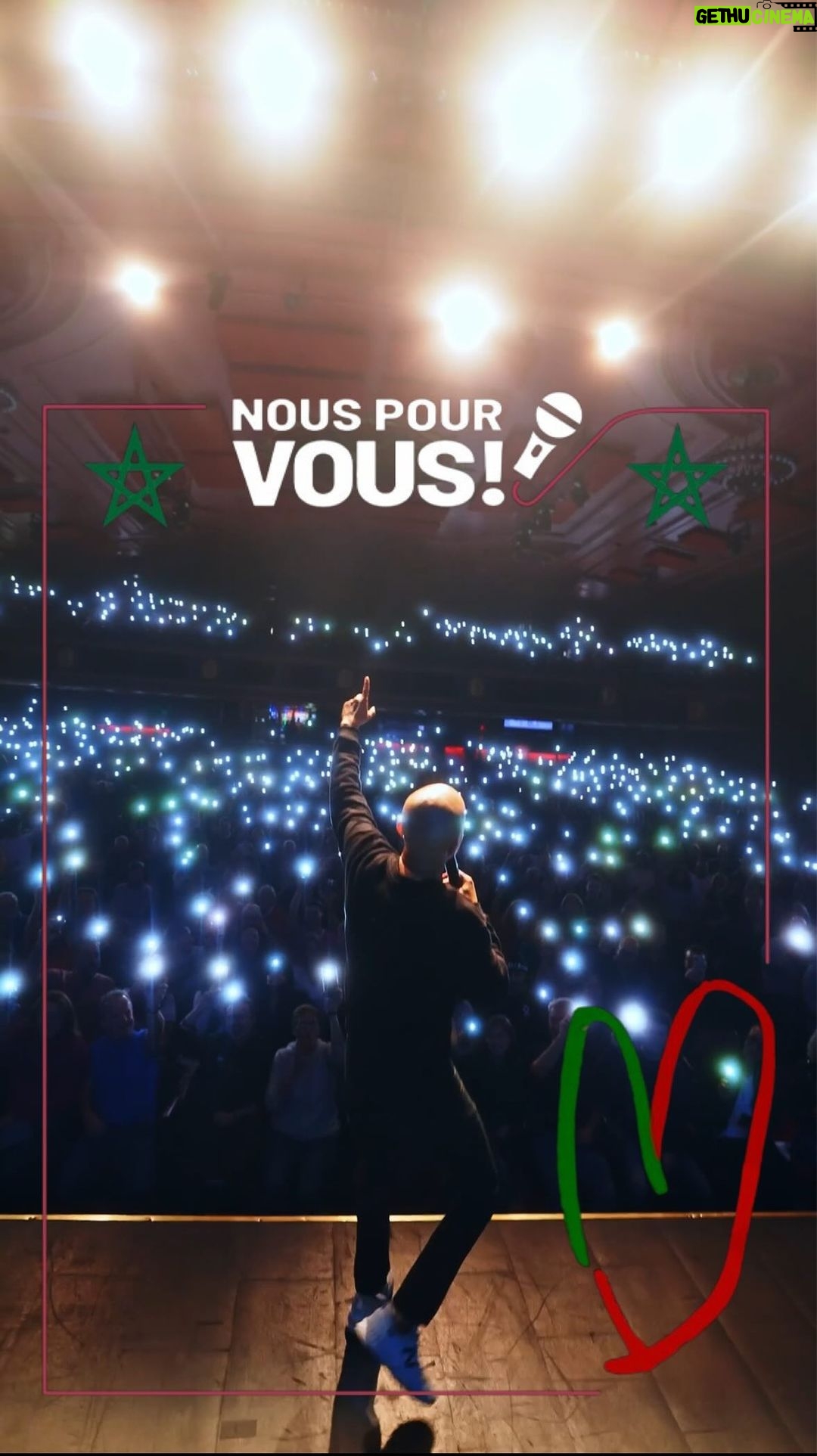 Rachid Badouri Instagram - 32k$ RÉCOLTÉS POUR LE MAROC!🇲🇦 Même si c'est un peu loin dans l'actualité, je tenais à REMERCIER Artistes et public Merveilleux, pour cette soirée bénéfice du 9 octobre, en aide au victimes du séisme au Maroc🇲🇦! MERCI @laurent.paquin @hassouna_matata @morenclic @oussaoui @neevhumoriste @theonlydouaa @mackbouba MERCI @morocco_in_ottawa (S.E. Mme Souriya Otmani) MERCI @pat_lev_ et @olympiamontreal MERCI @tarekestla pour l'excellente Vidéo! On va te perdre soon; Hollywood va te réclamer!🔥 MERCI @jrdn_0fficiel pour les photos ! Un prix Hasselblad est sur ton chemin c'est certain!🔥 *Un peu en retard🤦🏻♂️ mais on attendait d'avoir le montant officiel récolté ce jour là🙏🏼 #maroc #foryou