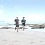 Raditya Dika Instagram - Lari sore di pinggir pantai. 😁 Anyer Beach