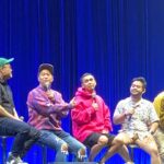 Raditya Dika Instagram - Terimakasih @standupindonesia dan @adjisdoaibu lewat Stand Up Fest telah memberikan kami (yang kumpulnya jarang2) ruang untuk ngobrol, main, dan bercanda malam ini. Bangga ngeliat comic2 hebat2, dan lucu2 banget selama 3 hari ini. #standupfest2023