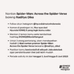 Raditya Dika Instagram - Dapatkan kesempatan buat menghadiri nonton film Spider-Man: Across the Spider-Verse sekaligus dijemput dari lokasi kamu bareng @Raditya_Dika! Langsung cek postingan ini dan komen di bawah untuk jawabannya👇🏻 #Hyundai #IONIQ5MovieHangout #HyundaiIndonesia