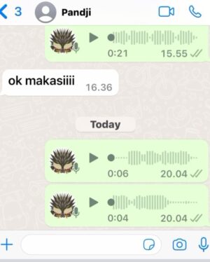 Raditya Dika Instagram - Ada yg kirimin video mukanya Aca, anak gue, diedit pakai muka Pandji. Si Aca lihat, sebel, lalu dia dan kakaknya gue suruh kirim voice note ke Pandji langsung. 😂