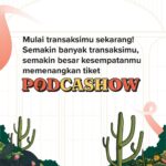 Raditya Dika Instagram - 🎙️ Inilah dia full line-up Flip #PODCASHOW yang kita tunggu-tunggu! Menampilkan @raditya_dika dan @podcast.agak.laen , kita bisa nonton dan dengerin langsung obrolan seru mereka di atas panggung dalam rangka merayakan hari jadi Flip yang ke-8 tahun.   Catat cara dapetin tiketnya, kebut transaksinya dan semoga kamu beruntung dapat tiketnya gratisnya ! #FlipID #PodCast #PodcastIndonesia #AgakLaen #RadityaDika #PodcastAgakLaen #IndraJegel #Benedion #BorisBokir