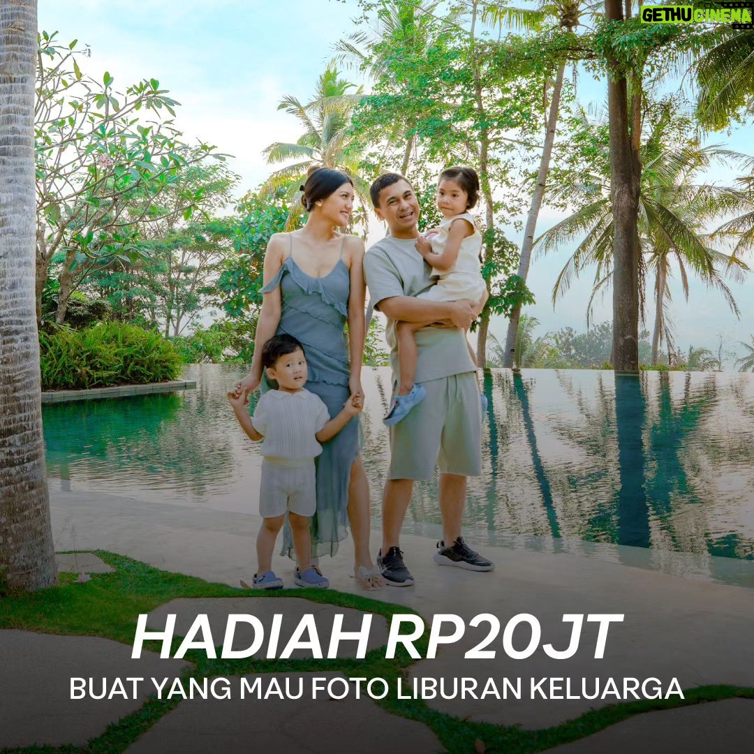 Raditya Dika Instagram - Sebagai orang tua yang sayang banget sama mereka, gue dan Anissa emang selalu mau yang meaningful dan precious buat anak-anak kita. Termasuk, lewat foto-foto liburan keluarga kita untuk dikenang nanti. Foto Liburan Keluarga, terlihat mudah tapi ternyata gak semua orang punya ya. Karena banyak yang pengen punya foto liburan keluarga juga, pas banget lagi ada #TravelokaTravelFair diskon liburan di dalam dan luar negeri s.d. 50% + 30%, promonya sampai tanggal 11 November 2023. Daaaaan siap-siap bakal ada kejutan Tiba-Tiba EPIC Sale yang datangnya dadakan! Jadi, gue ajak @traveloka.id buat bagi-bagi hadiah total Rp20juta untuk wujudin impian liburan dan foto bareng keluarga. Caranya gampang: - Pastiin kalian udah follow @traveloka.id - Like postingan ini - Share postingan ini ke temen-temen kalian yang belum punya foto liburan keluarga - Ceritain di kolom komentar: kenapa kalian pengen banget punya foto liburan keluarga Dua orang pemenang akan diumumkan pada 10 November 2023 di kolom komen ini. Kalo udah dapet hadiah dan diskonnya, langsung liburan keluarga ya! JANGAN LUPA FOTO!