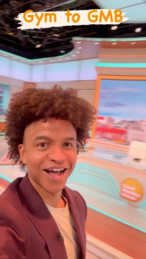 Radzi Chinyanganya Instagram - From the gym to @gmb … 🏋🏾 ➡️ 🎤

#gmb #itv #gym #mccannbespoke