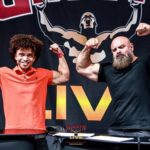 Radzi Chinyanganya Instagram – Confucius once said “never try to out-angle @biglozwsm in a picture” 😝😝
📸 @zoiephotography
#giantslive #channel5 #wsm #strongman #strong #uk #usa M&S Bank Arena Liverpool