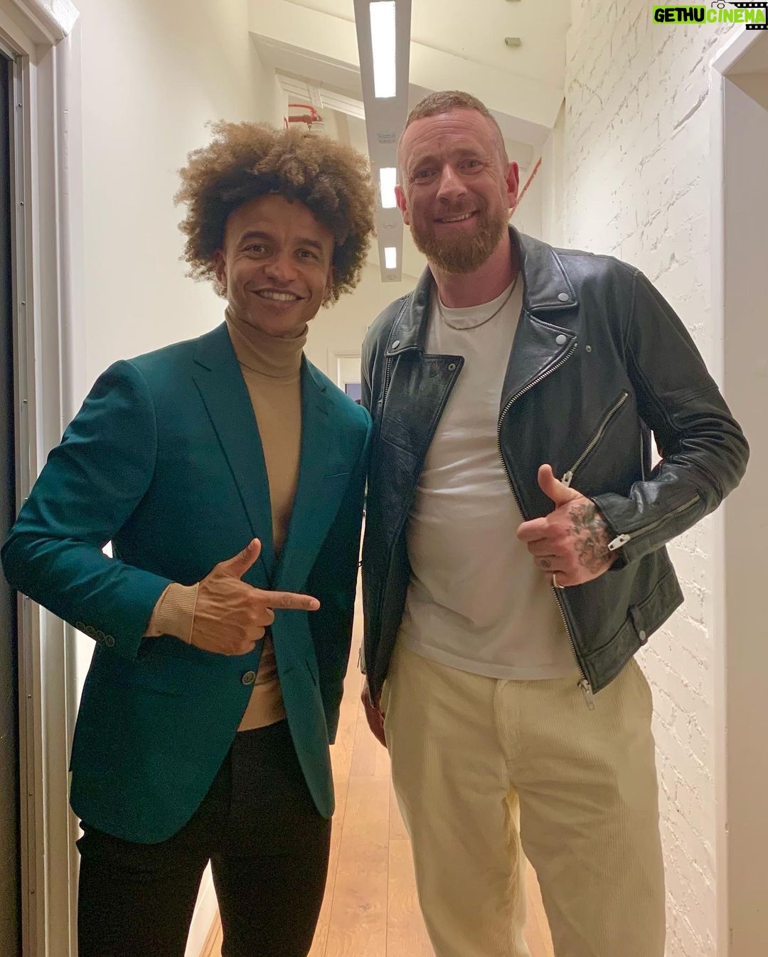 Radzi Chinyanganya Instagram - When you spend the day with a legend, and get asked if you’ve come as Alan Partridge!! 🤣🤣🤣 Elstree Film And Tv Studios, London